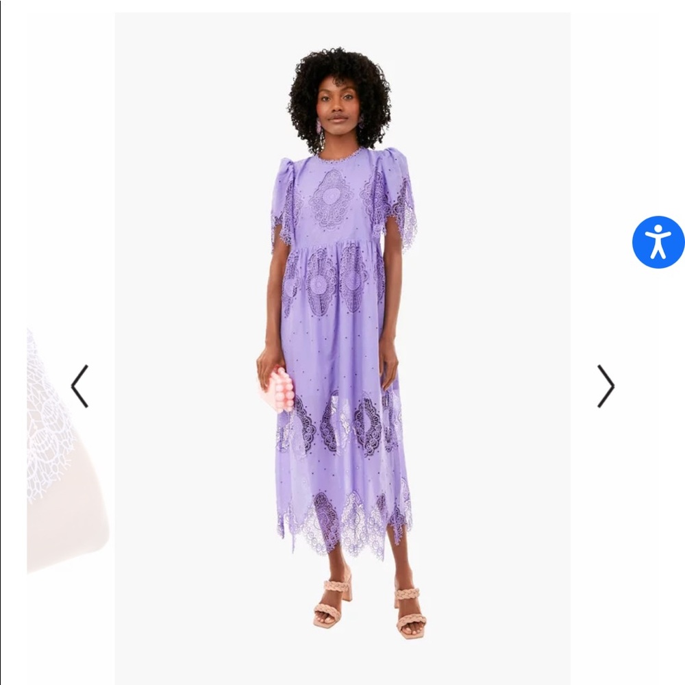 Tuckernuck lilac cocktail dress